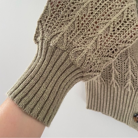 Wild Fable Women's Cropped Cardigan - Brown - Picture 5 of 15